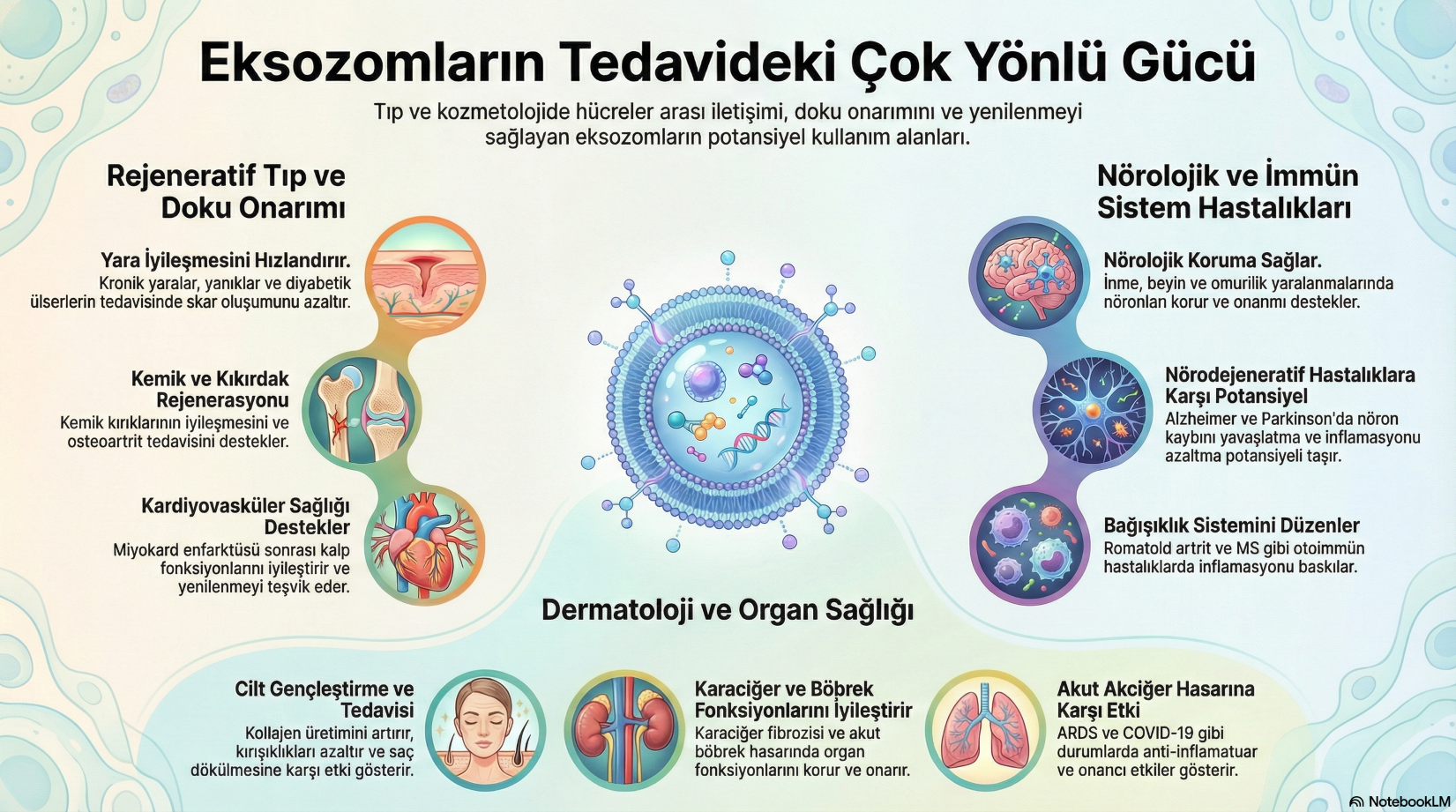 Eksozomların Kullanım Alanları